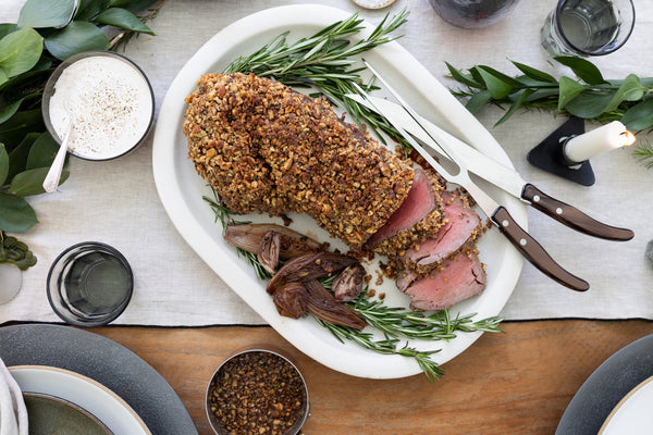 Pecan-Crusted Beef Tenderloin - Schermer Pecans