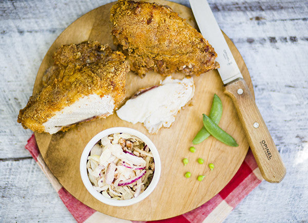 Oven-Fried Pecan Meal Chicken