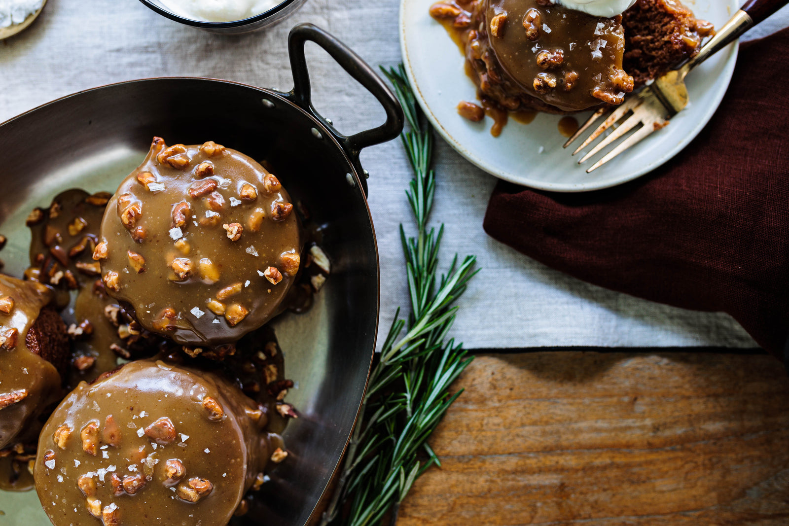 Pecan Sticky Toffee Pudding