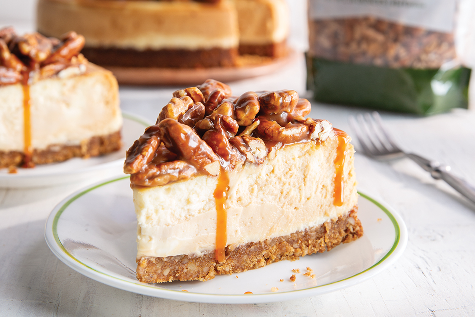 Butter Pecan Cheesecake