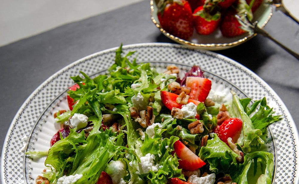Amy Mills Strawberrry and Goat Cheese Salad