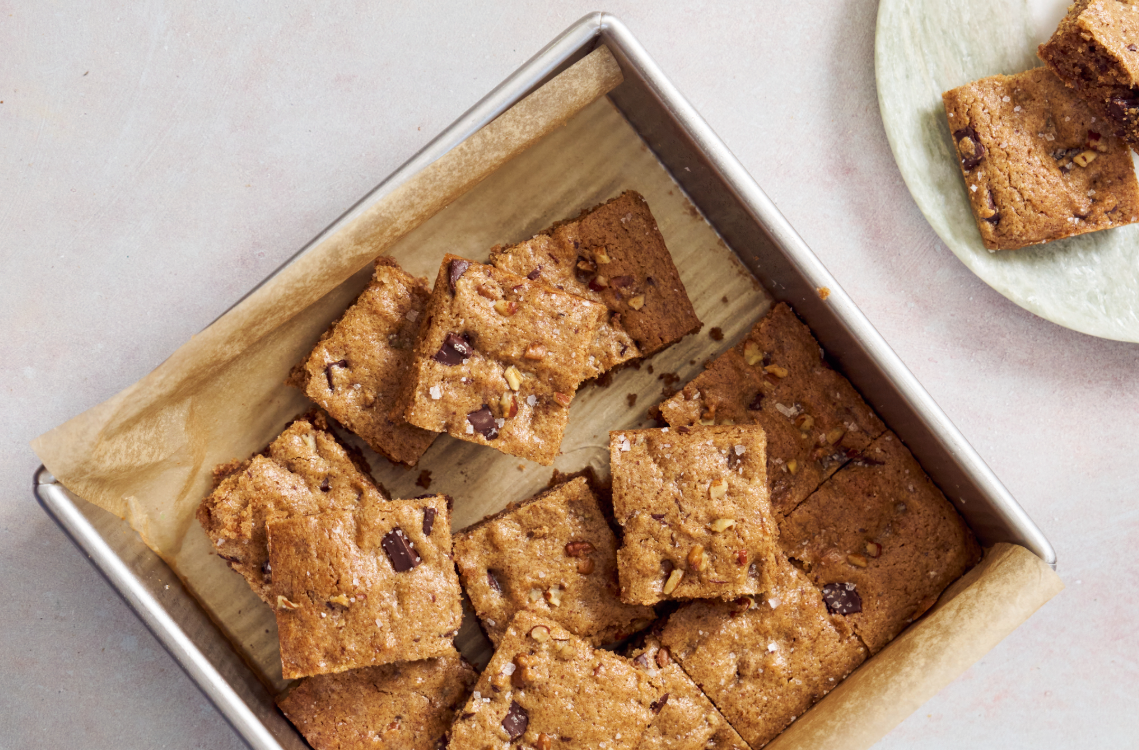 Pecan Butter Blondies