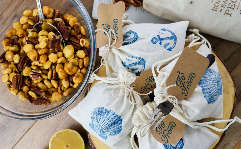 Old Bay Inspired Pecan Trail Mix