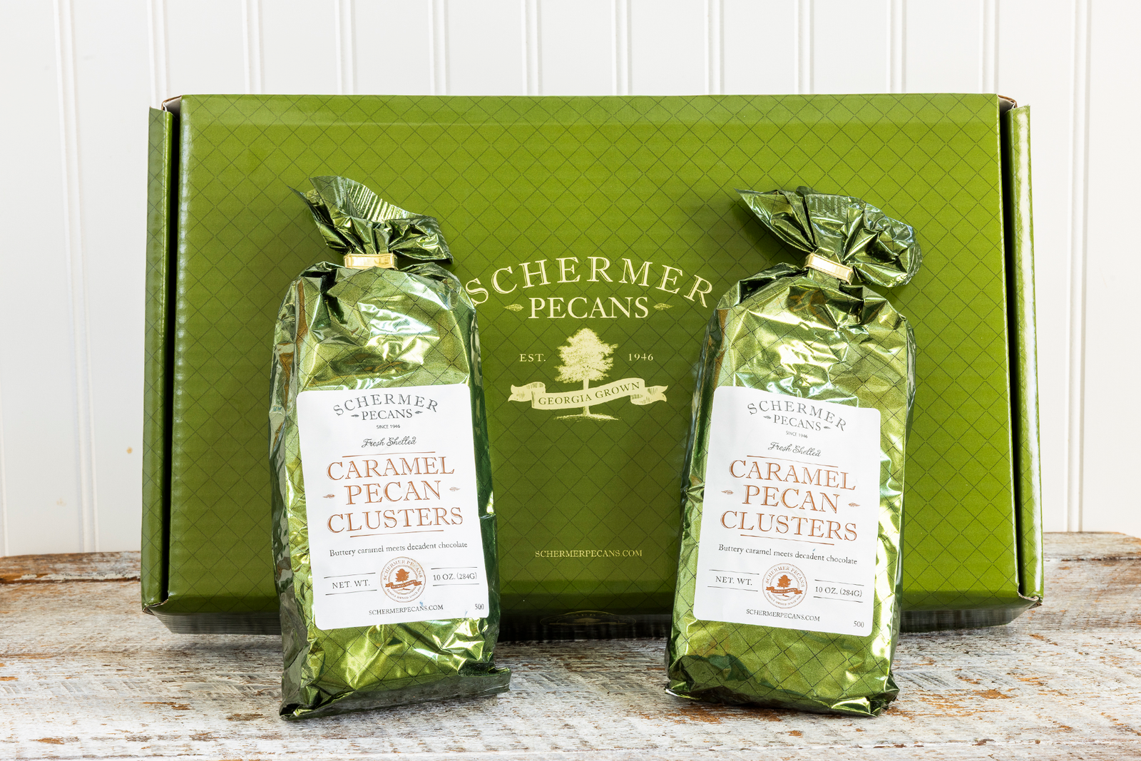 Pecan Caramel Clusters - Foil Bags