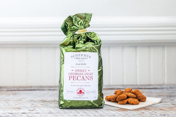 Schermer Pecans | Chocolate Pecans | Foil Bags Case | Gourmet Pecans
