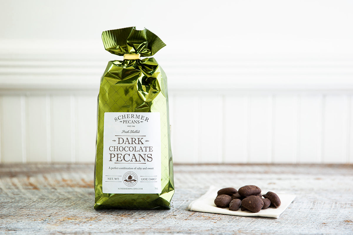 Dark Chocolate Pecans - Foil Bags Case