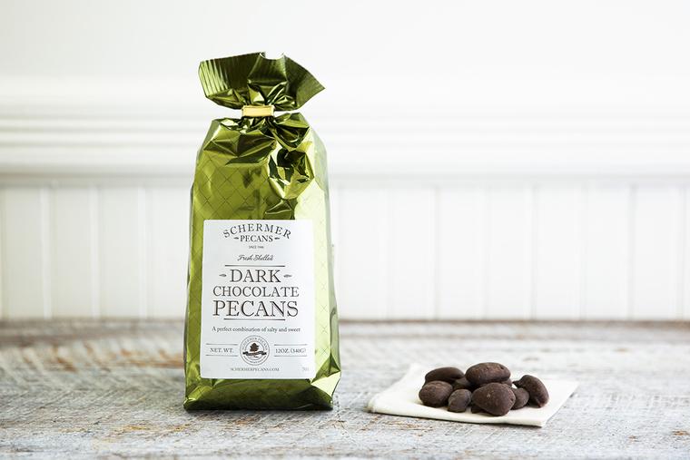 Dark Chocolate Pecans - Foil Bags Case