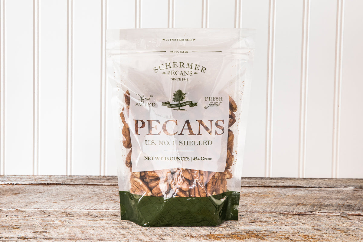 Schermer Pecans | Pecan Halves | 24 X 16oz Case