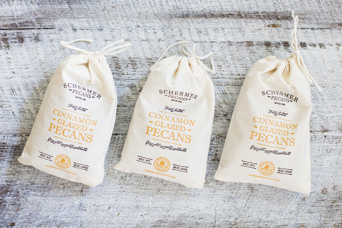 Cinnamon Glazed Pecans - Cloth Bags Case