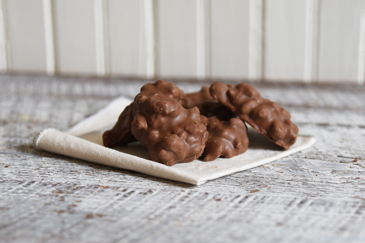 Schermer Pecans | Caramel Pecan Clusters | Foil Bags Case